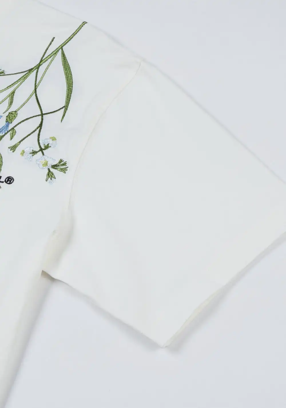 HARSH AND CRUEL丨Monet Garden Embroidered Tee