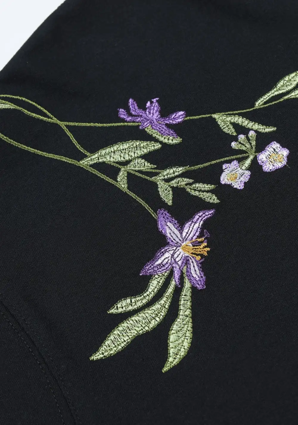 HARSH AND CRUEL丨Monet Garden Embroidered Tee