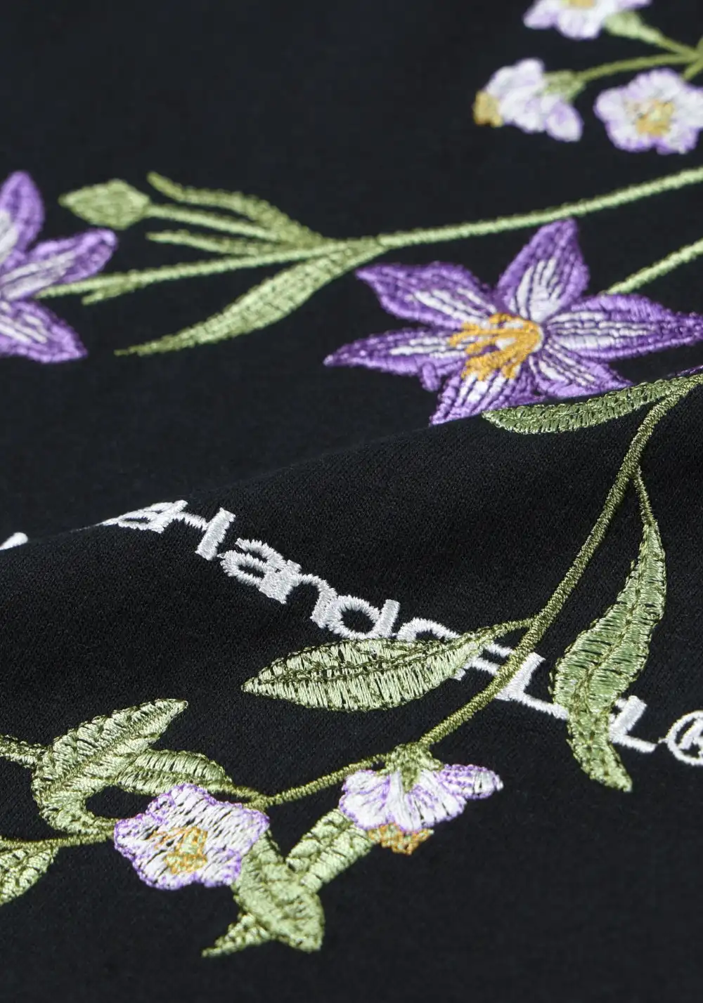 HARSH AND CRUEL丨Monet Garden Embroidered Tee