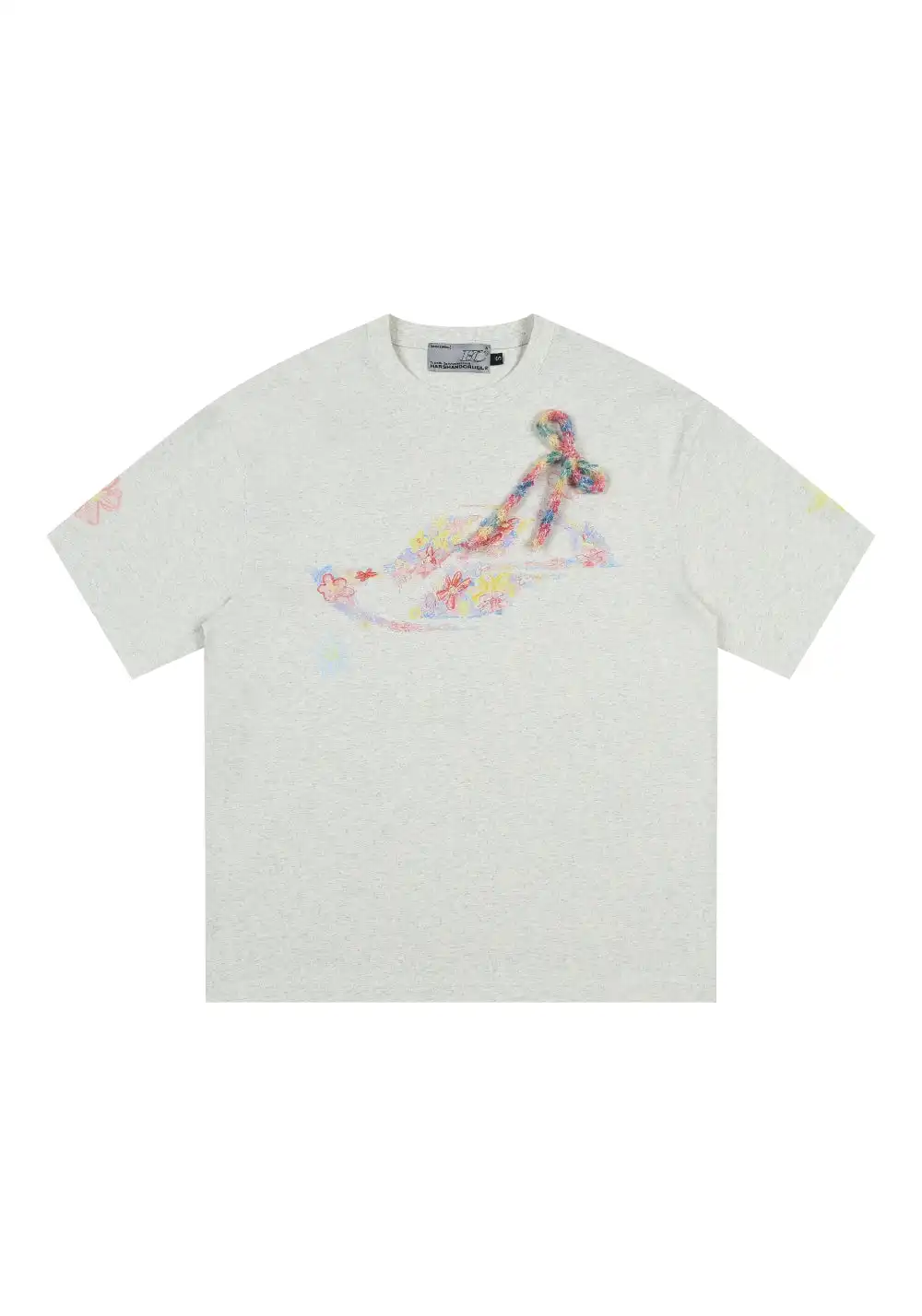 HARSH AND CRUEL丨Glitter Bow Tee