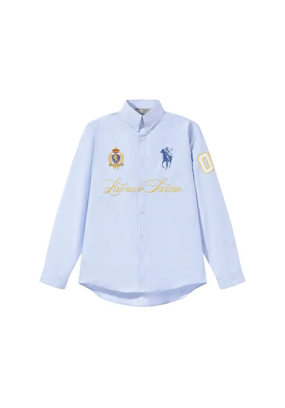 HARSH AND CRUEL丨Embroidered Oxford Shirt