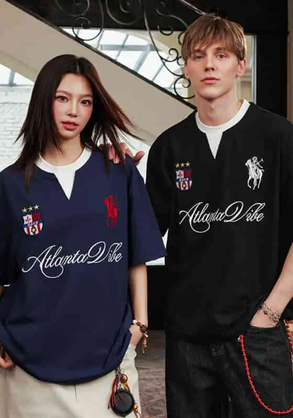 HARSH AND CRUEL丨Retro Jersey Patch Tee