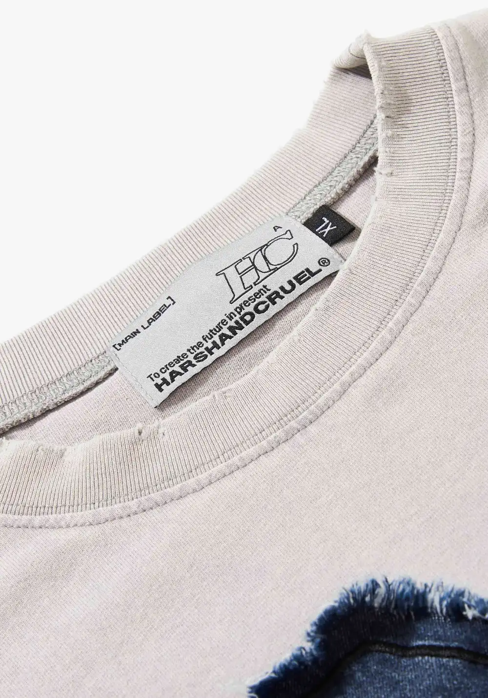 HARSH AND CRUEL丨Camo Patchwork Layered Tee