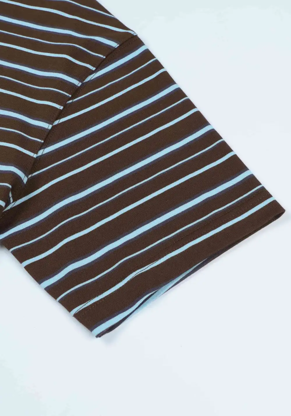 HARSH AND CRUEL丨Retro Stripe Collar Tee