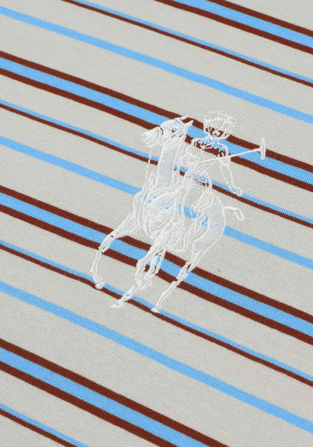 HARSH AND CRUEL丨Retro Stripe Collar Tee