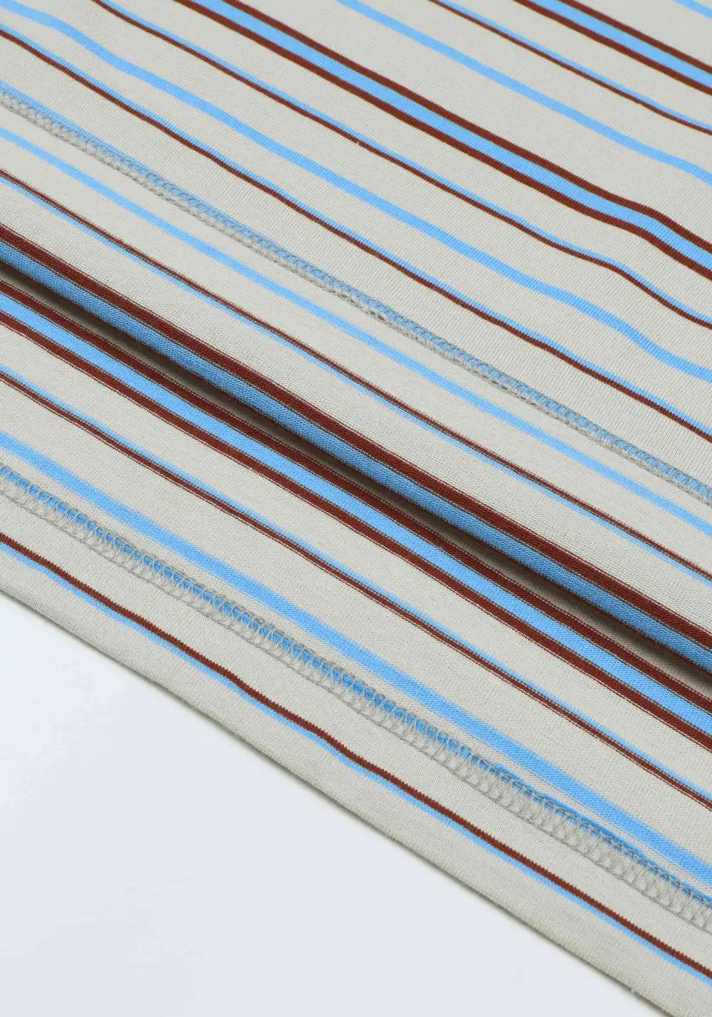 HARSH AND CRUEL丨Retro Stripe Collar Tee