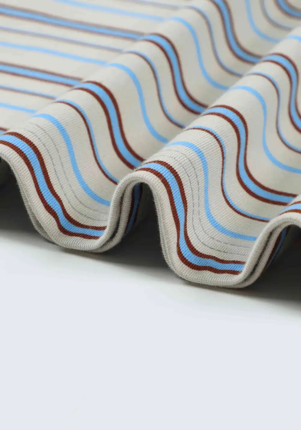 HARSH AND CRUEL丨Retro Stripe Collar Tee
