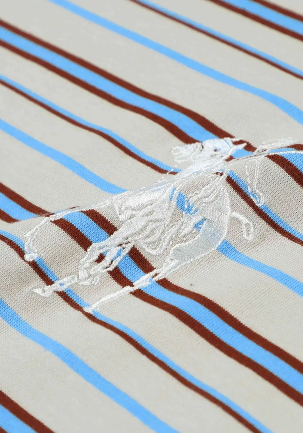 HARSH AND CRUEL丨Retro Stripe Collar Tee