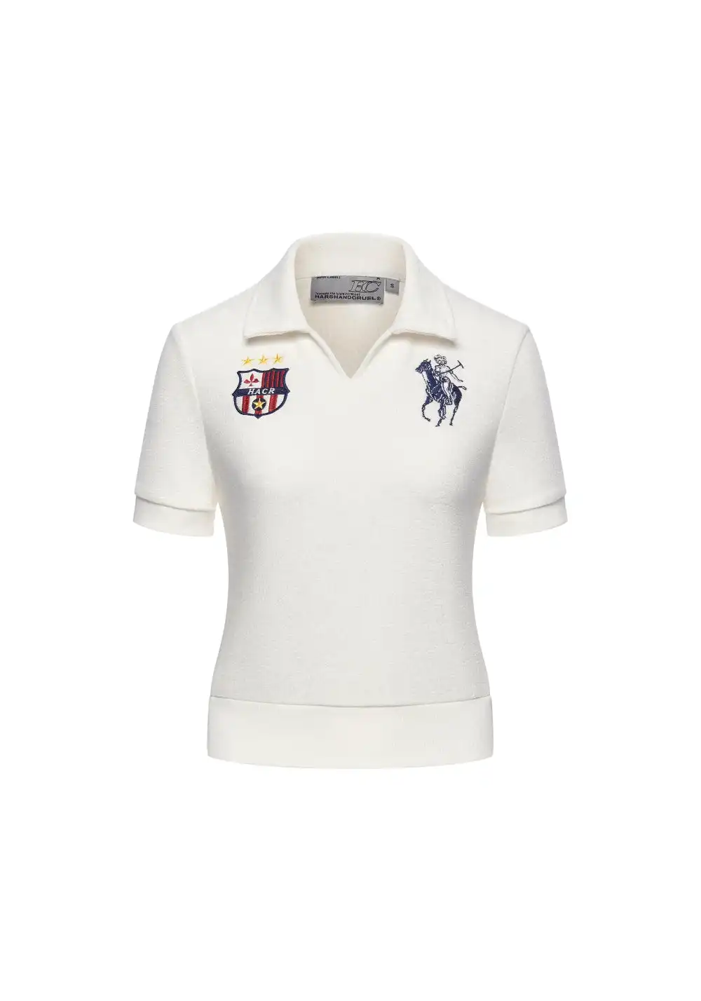 HARSH AND CRUEL丨Vintage Style Jersey Polo
