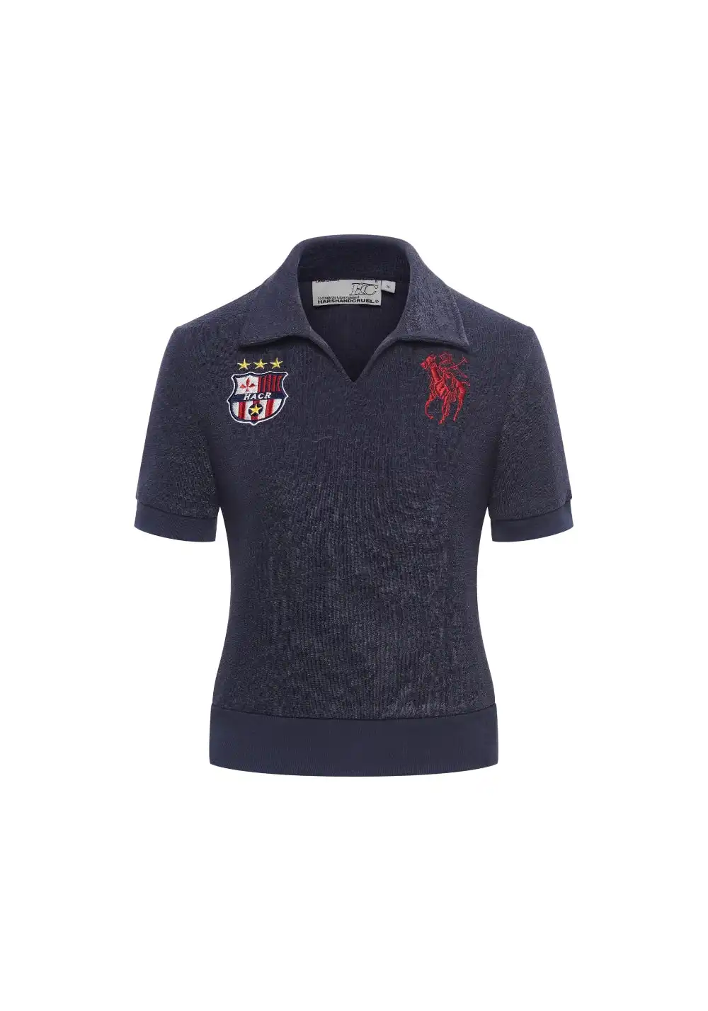 HARSH AND CRUEL丨Vintage Style Jersey Polo