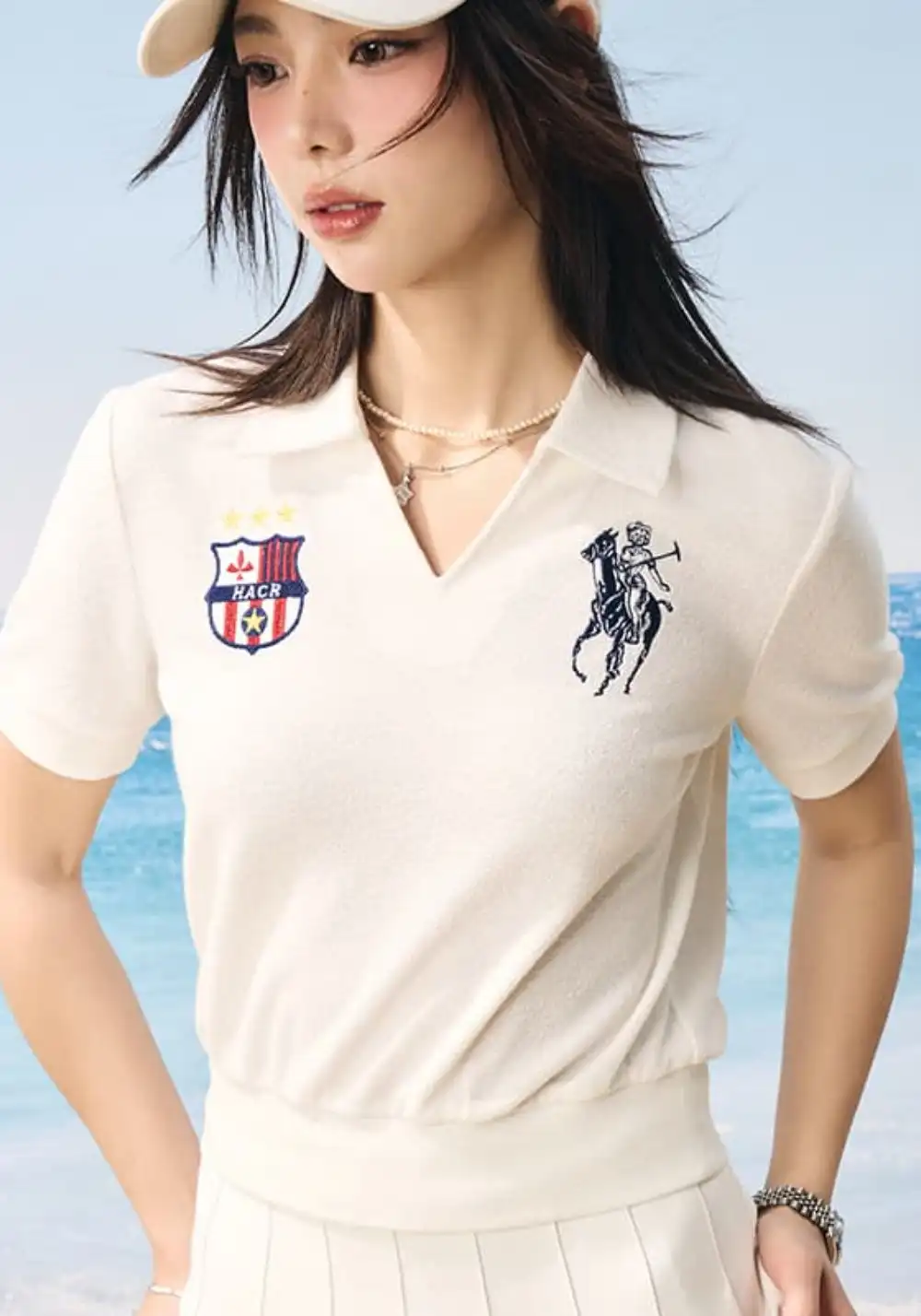 HARSH AND CRUEL丨Vintage Style Jersey Polo