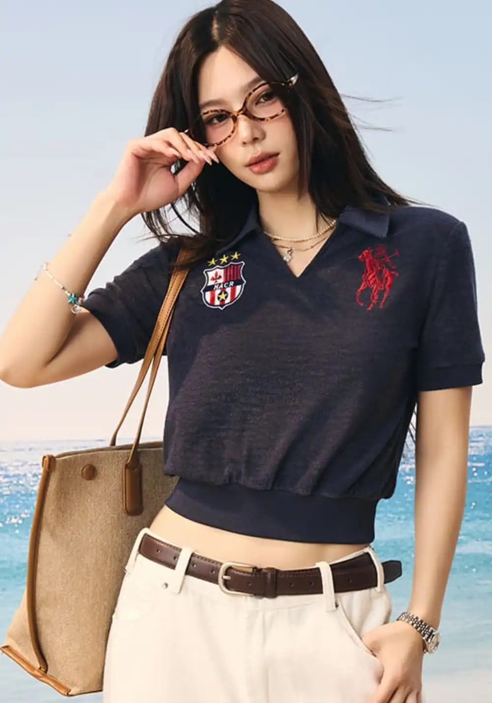 HARSH AND CRUEL丨Vintage Style Jersey Polo