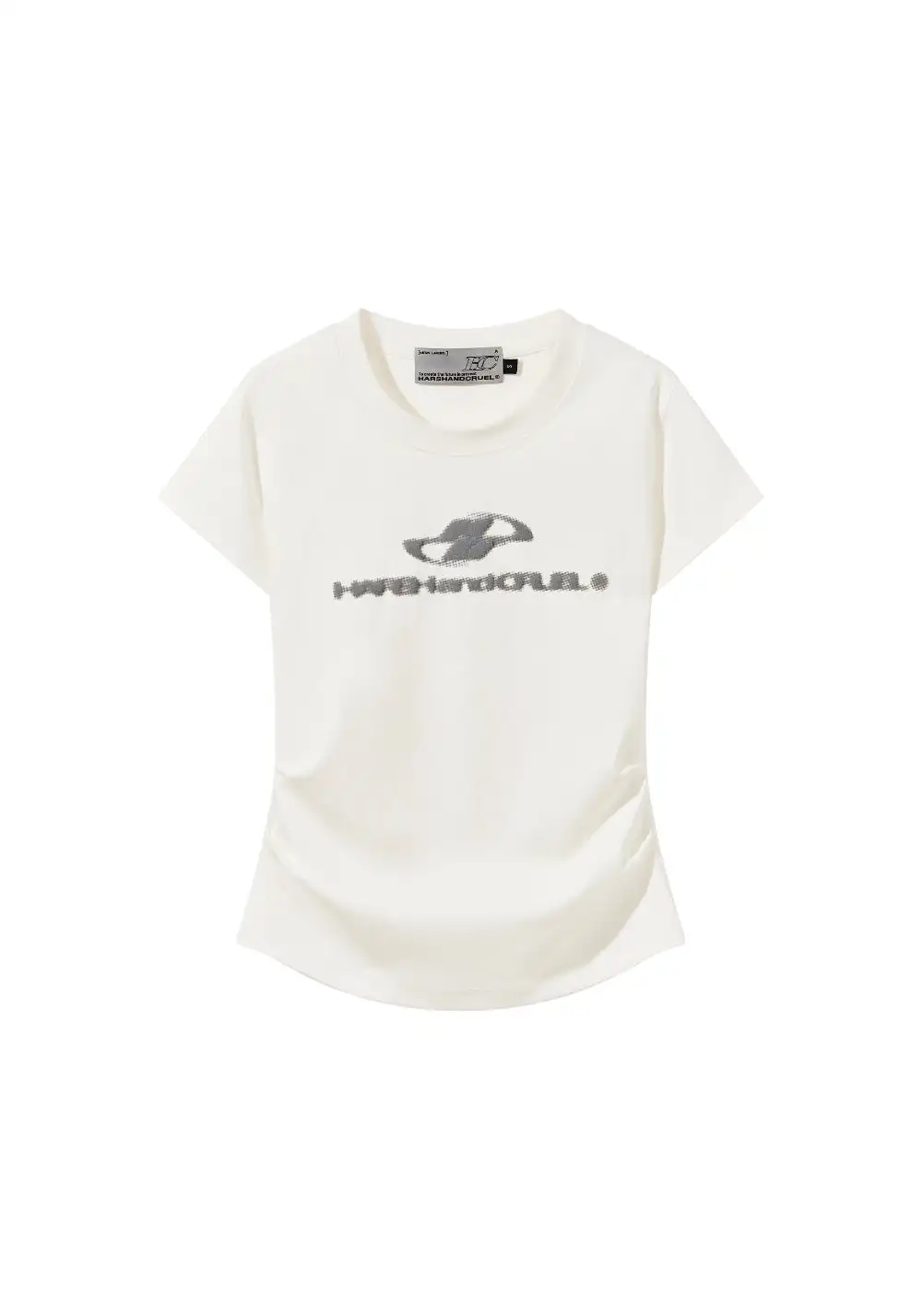 HARSH AND CRUEL丨Stretch Logo Slim Tee