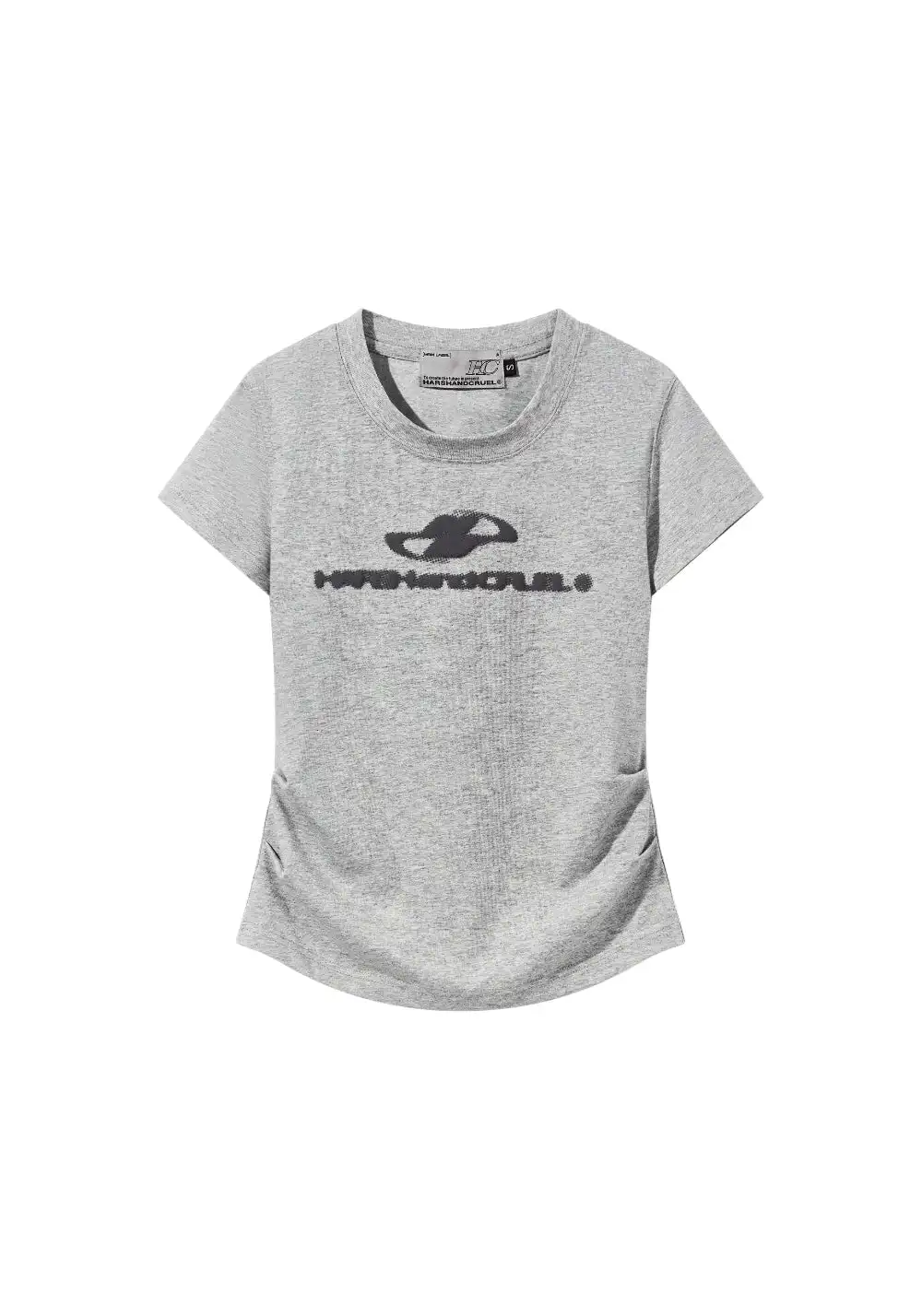 HARSH AND CRUEL丨Stretch Logo Slim Tee