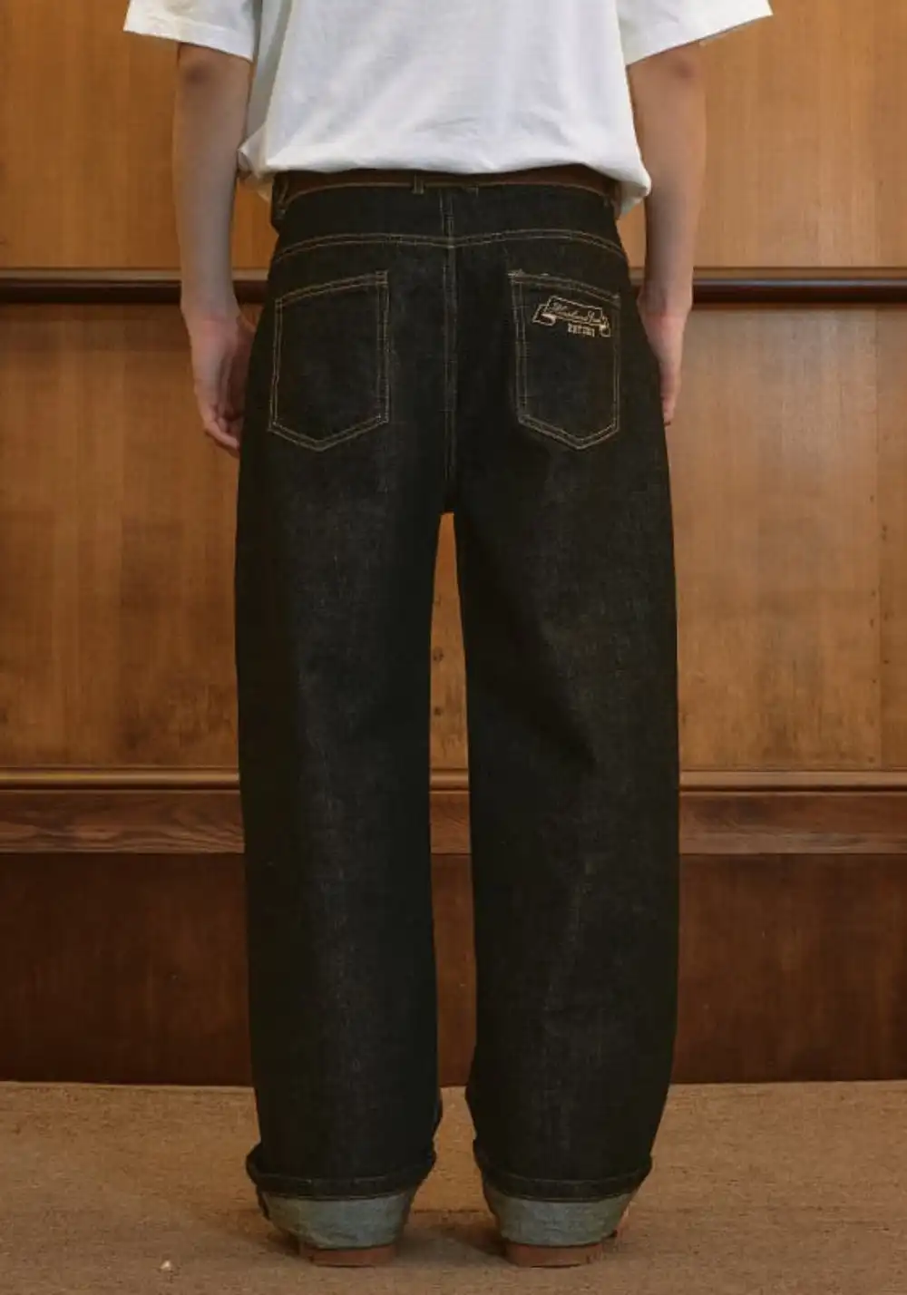 HARSH AND CRUEL丨Korean Straight Jeans