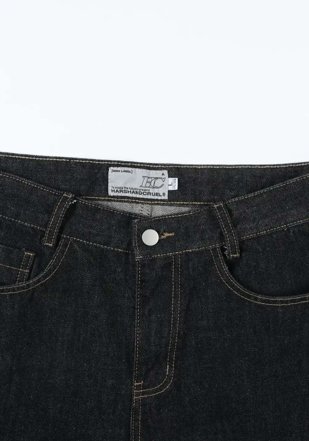 HARSH AND CRUEL丨Korean Straight Jeans
