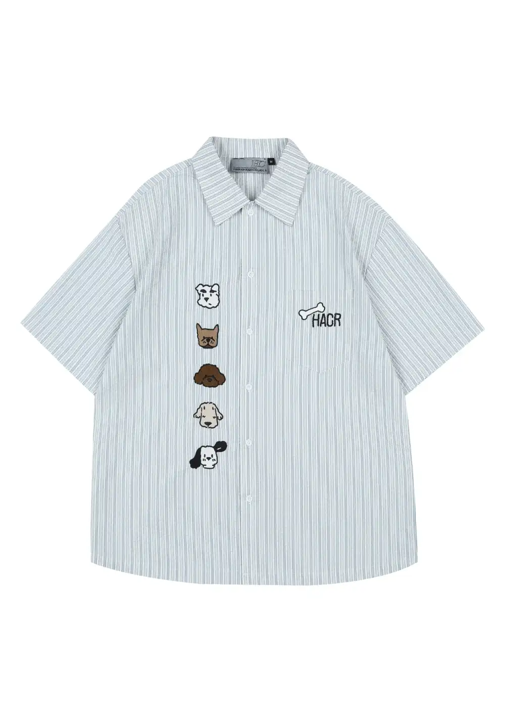 HARSH AND CRUEL丨Puppy Striped Shirt