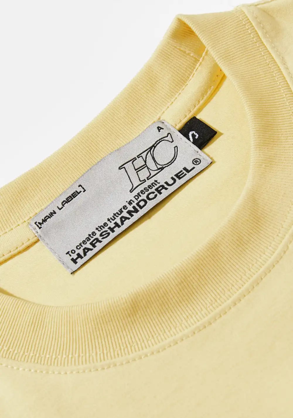 HARSH AND CRUEL丨Apple Embroidery Fitted Tee