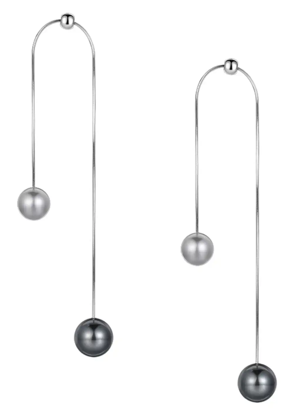 SUN HUNTER丨Broken Pearl Necklace & Mismatch Pearl Ear Set