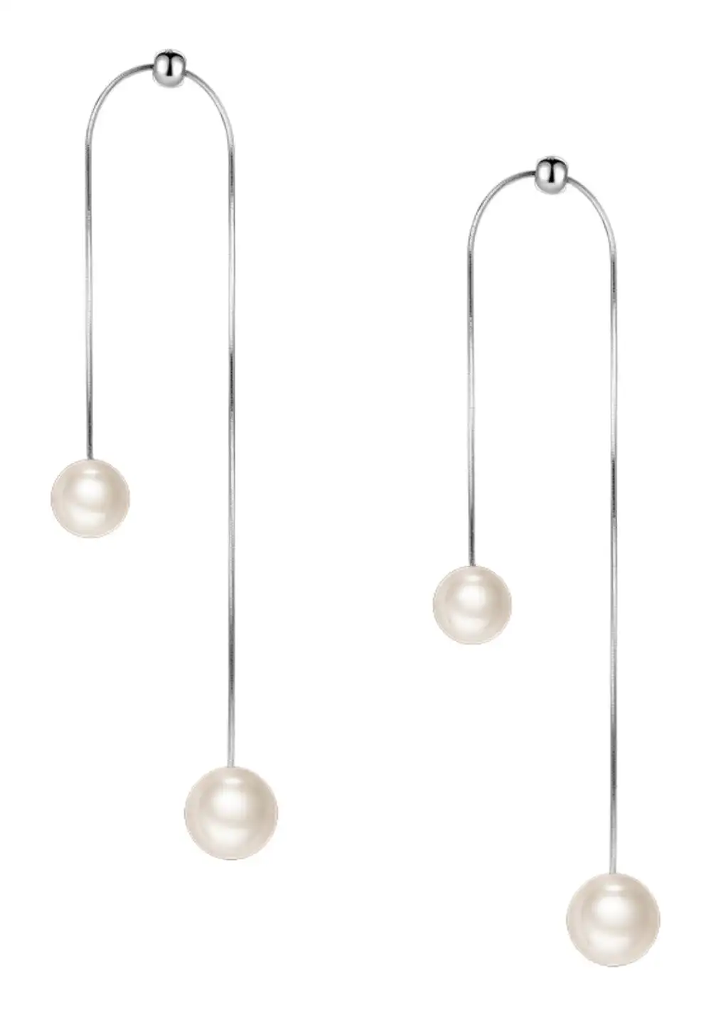 SUN HUNTER丨Broken Pearl Necklace & Mismatch Pearl Ear Set