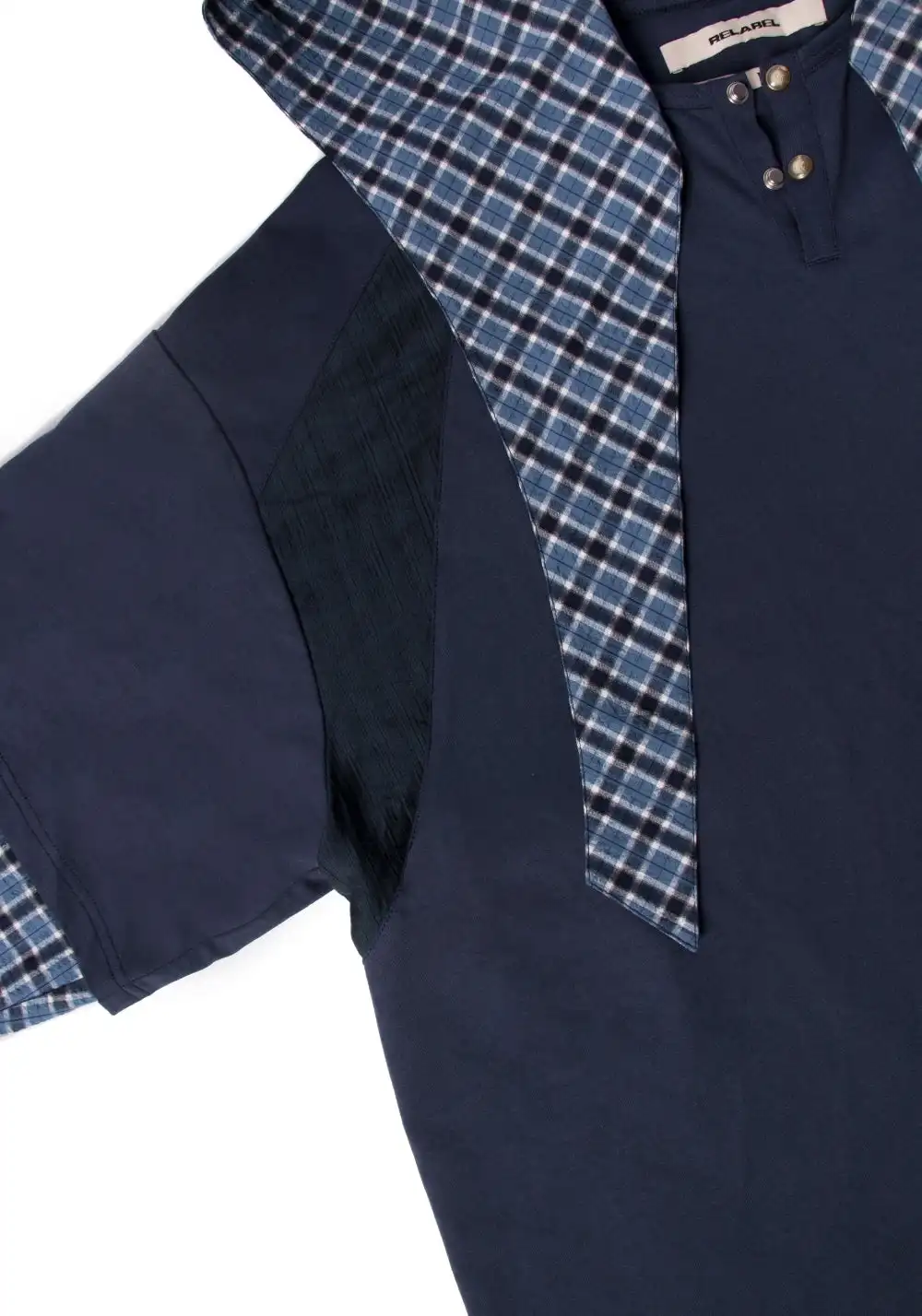 RELABEL丨Textured Detachable Hood Shirt