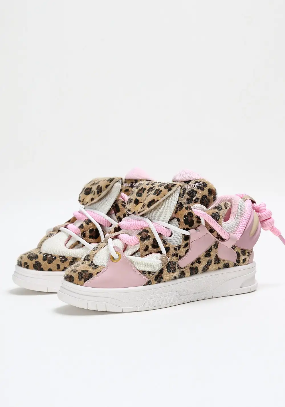 ADC丨Whale Series Platform Streetwear Sneakers – Pink