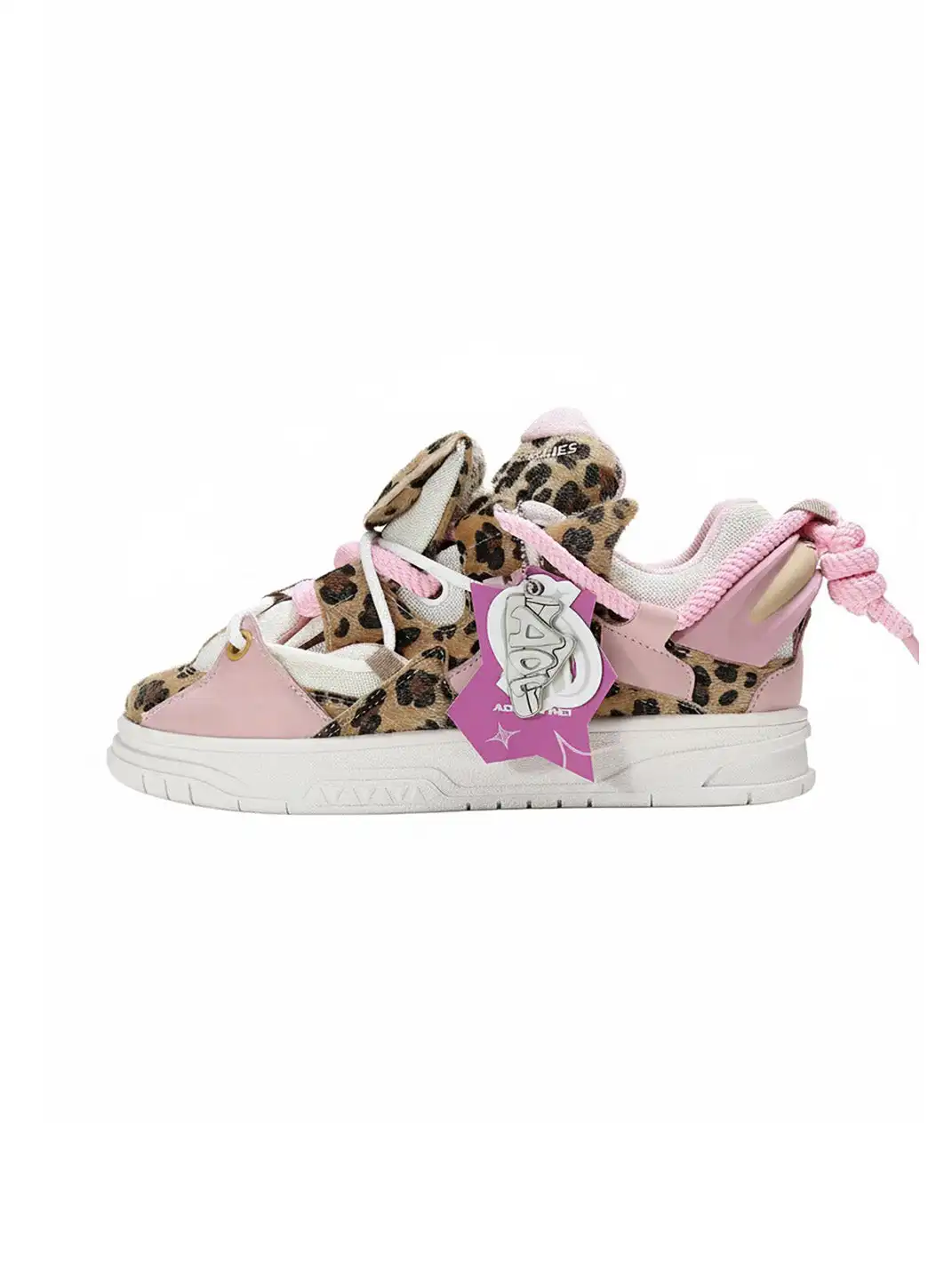 ADC丨Whale Series Platform Streetwear Sneakers – Pink