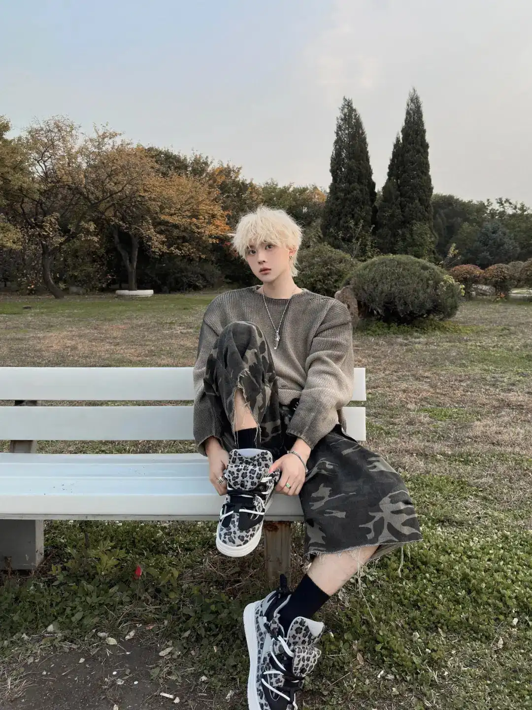 ADC丨Whale Series Platform Streetwear Sneakers – Black