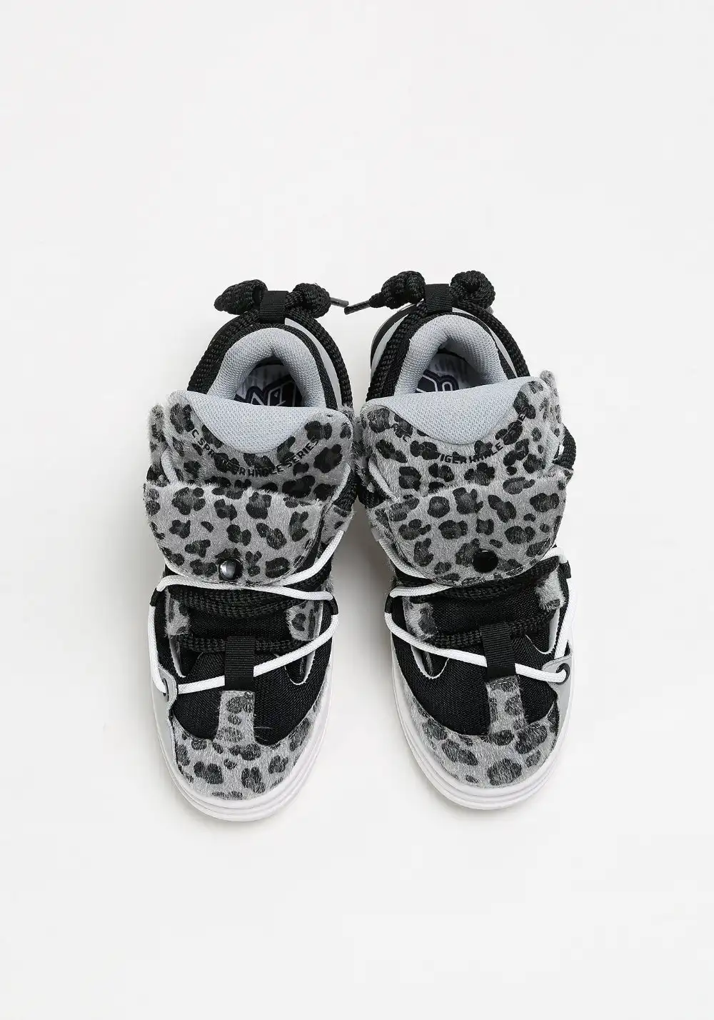 ADC丨Whale Series Platform Streetwear Sneakers – Black