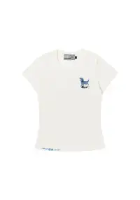 HARSH AND CRUEL|harshandcruel Cartoon Pup V-Neck Fitted Tee