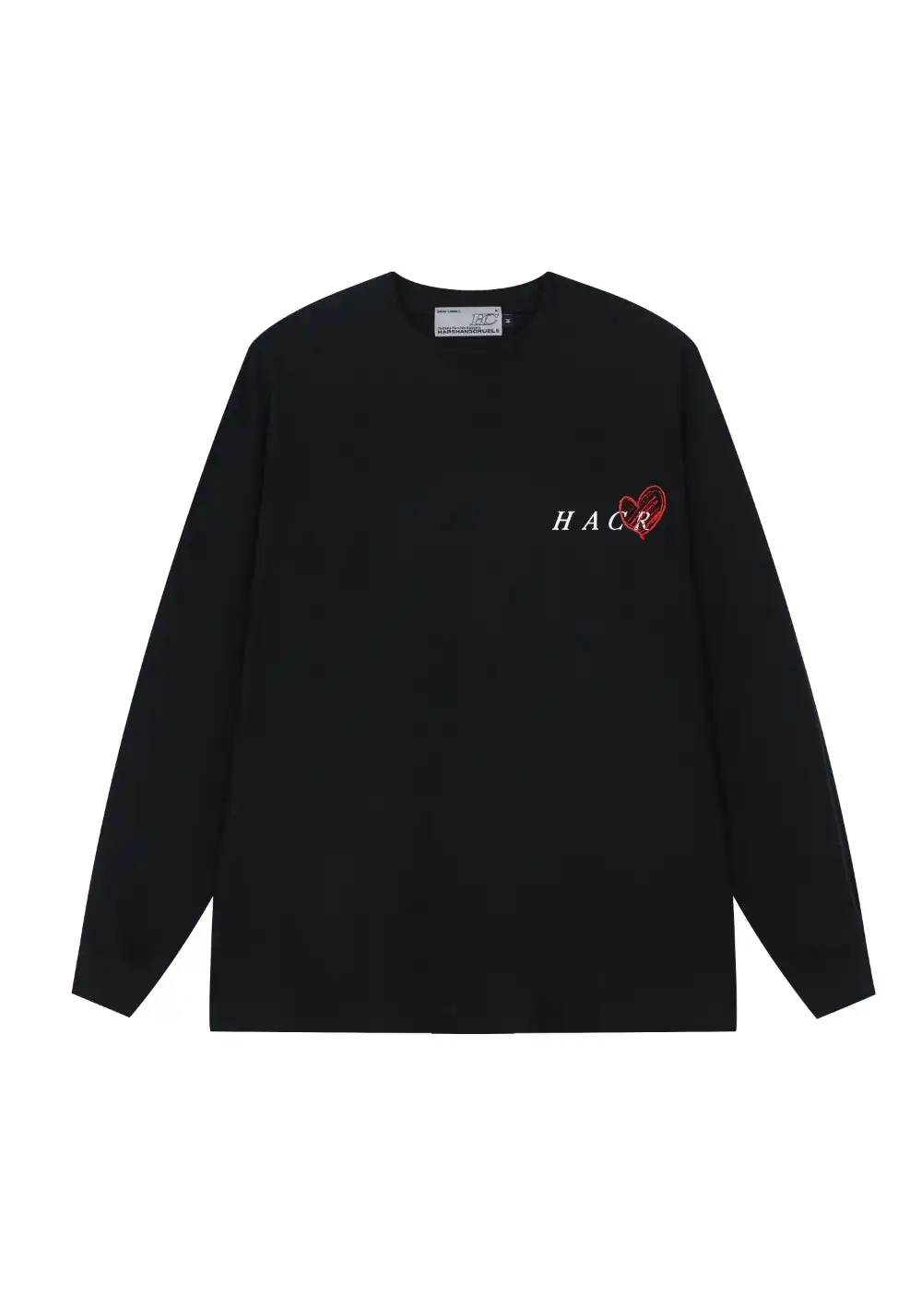 HARSH AND CRUEL丨harshandcruel Sunset Graphic Oversized Long Sleeve