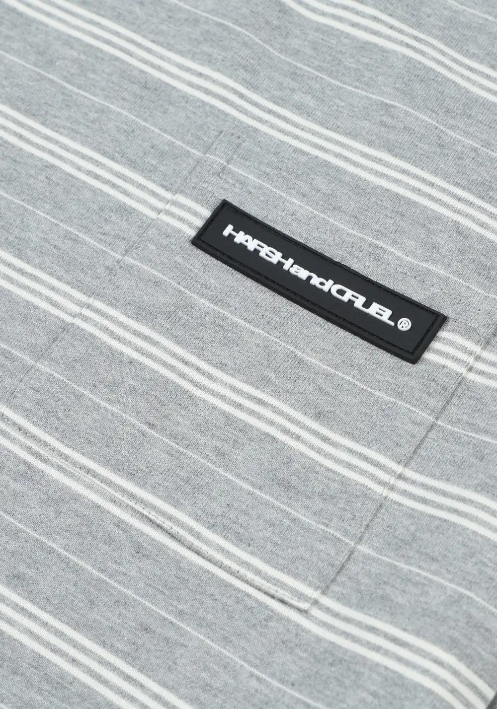 HARSH AND CRUEL丨Retro Stripe Miu-fit Tee