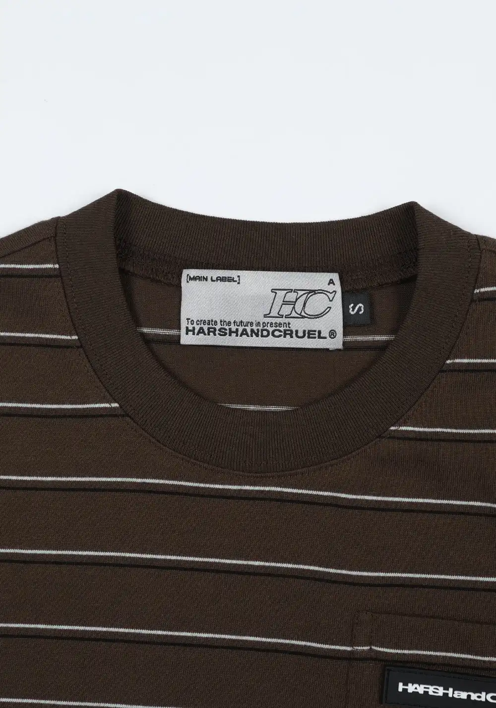 HARSH AND CRUEL丨Retro Stripe Miu-fit Tee