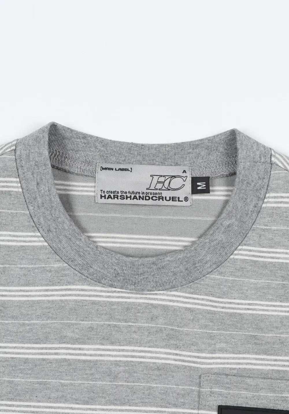 HARSH AND CRUEL丨Retro Stripe Miu-fit Tee