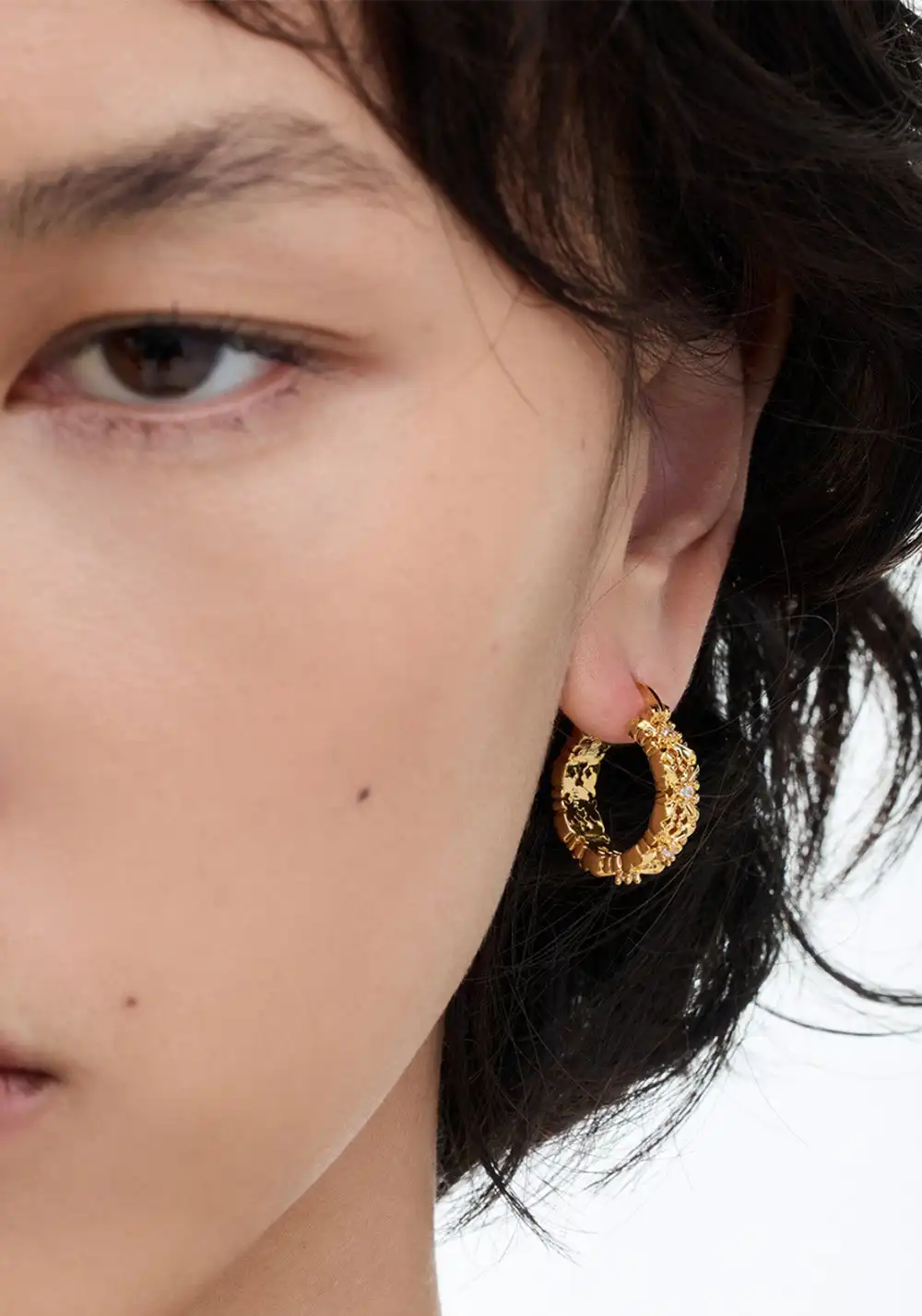 SUN HUNTER丨Iris Flower Ear Cuffs