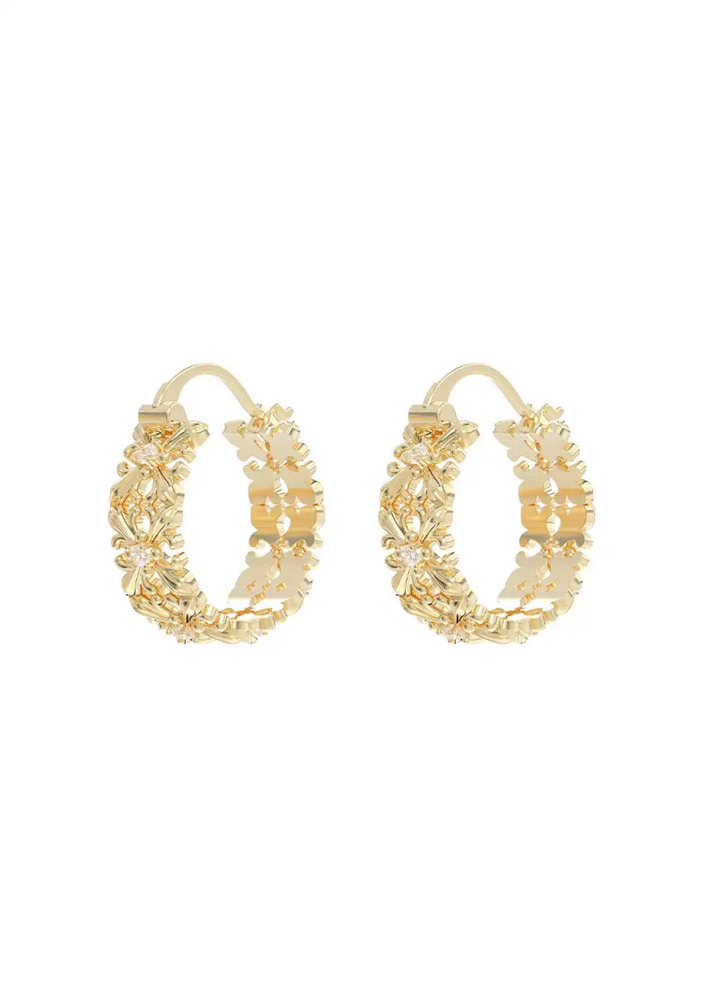 SUN HUNTER丨Iris Flower Ear Cuffs