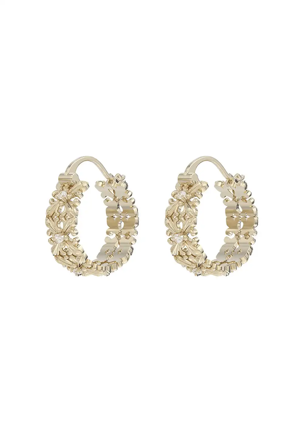 SUN HUNTER丨Iris Flower Ear Cuffs