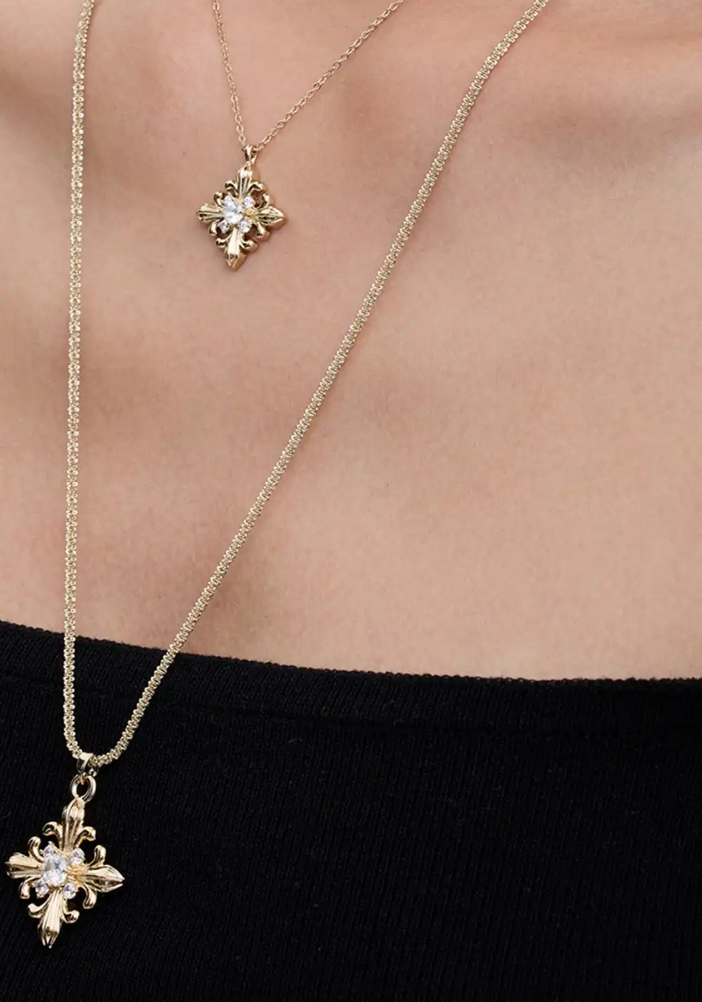 SUN HUNTER丨Long Iris Flower Necklace