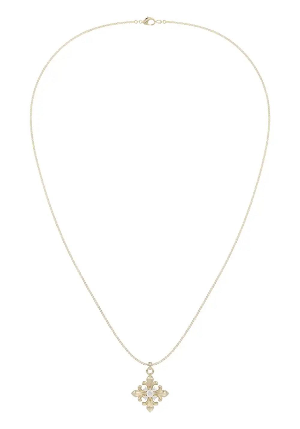 SUN HUNTER丨Long Iris Flower Necklace