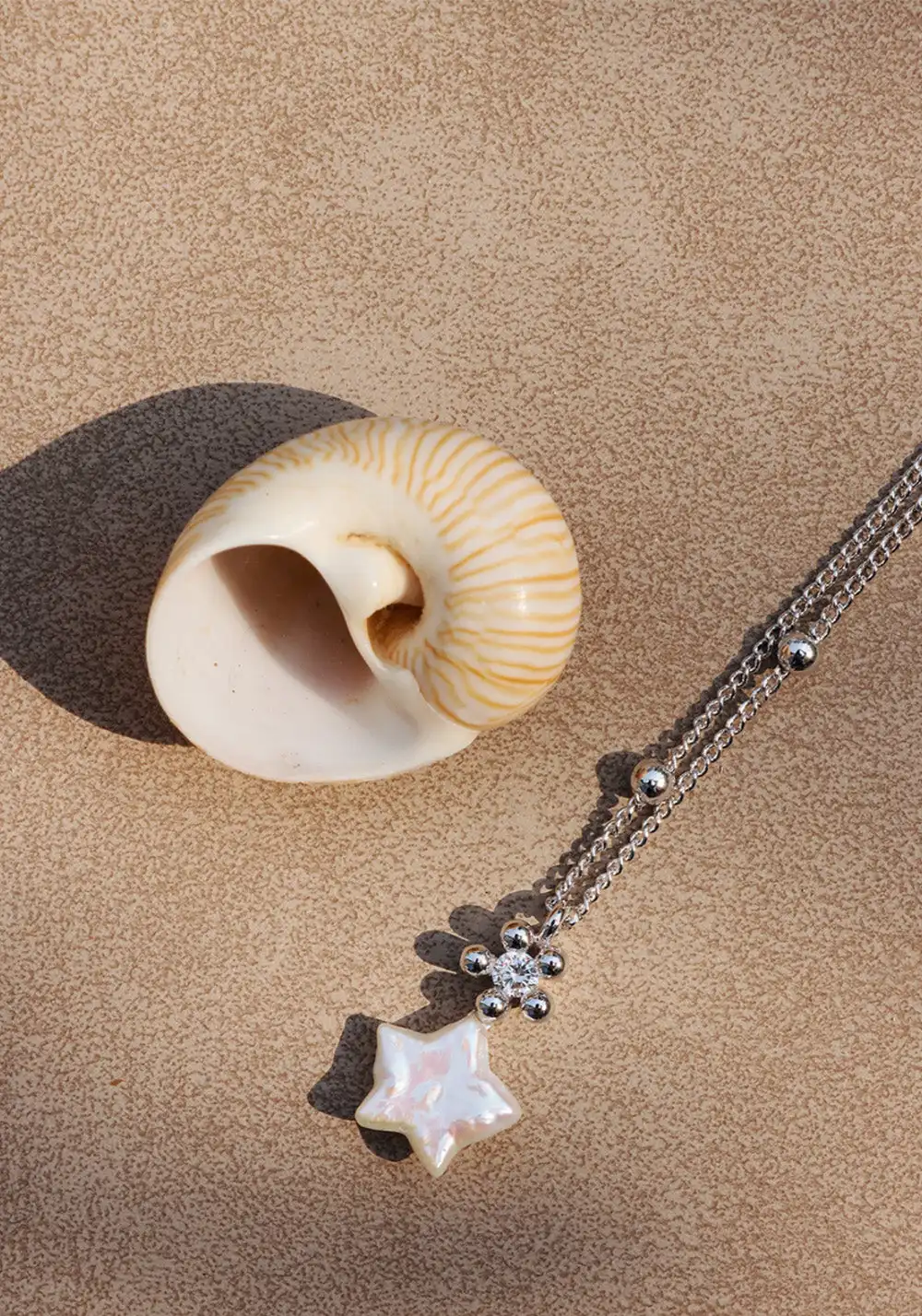 SUN HUNTER丨Star & Baroque Pearl Necklace