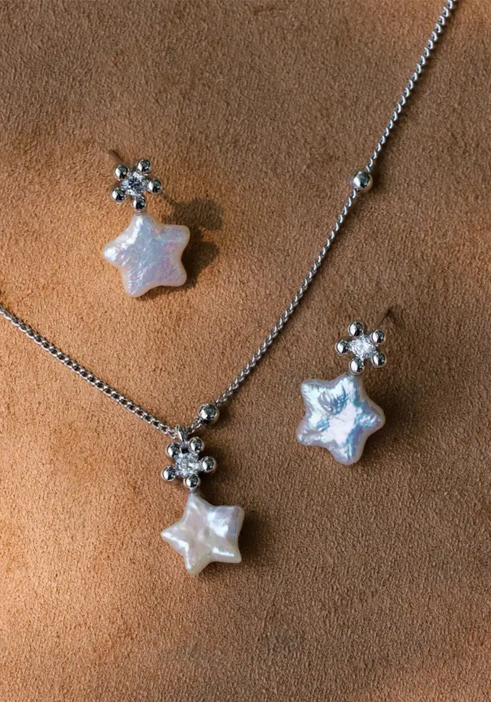 SUN HUNTER丨Star & Baroque Pearl Necklace
