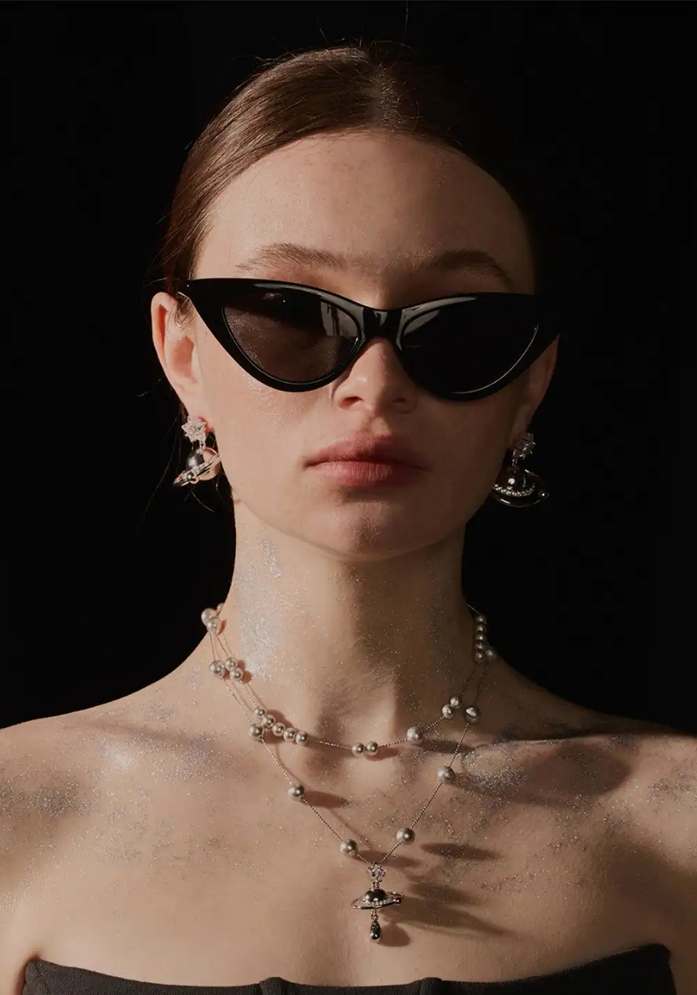 SUN HUNTER丨Planet Pearl Necklace