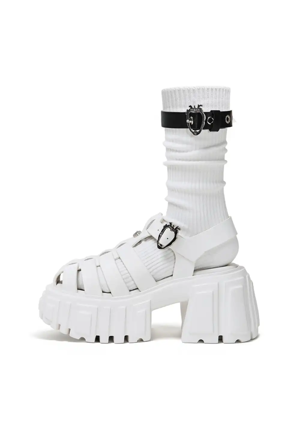 FYSPR丨Chunky Heel Roman Sandals
