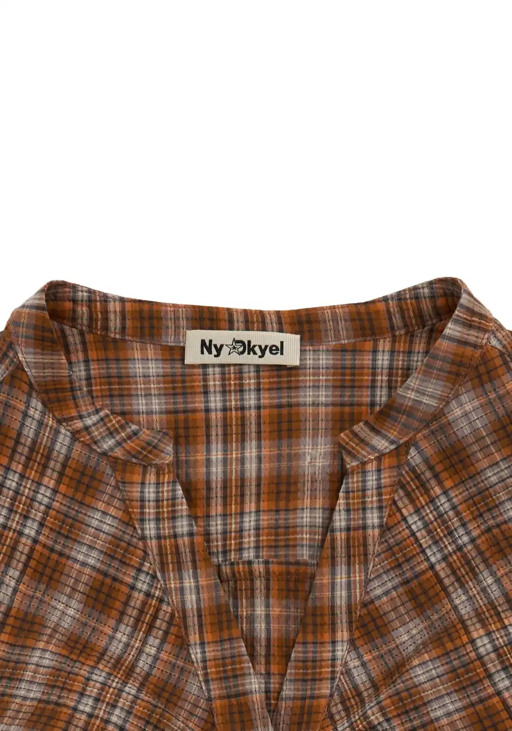 NyDkyel丨100% Cotton Peplum Ruffle Sleeve Corset Waist Shirred Blouse