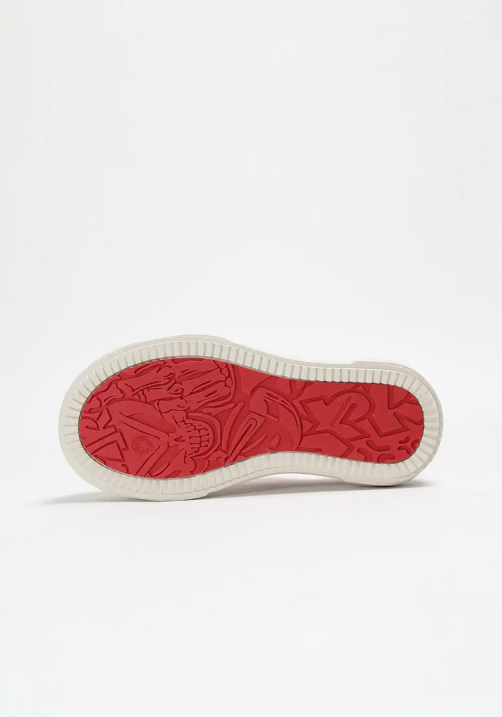 ADC丨Bare Look Washed Denim Platform Sneakers