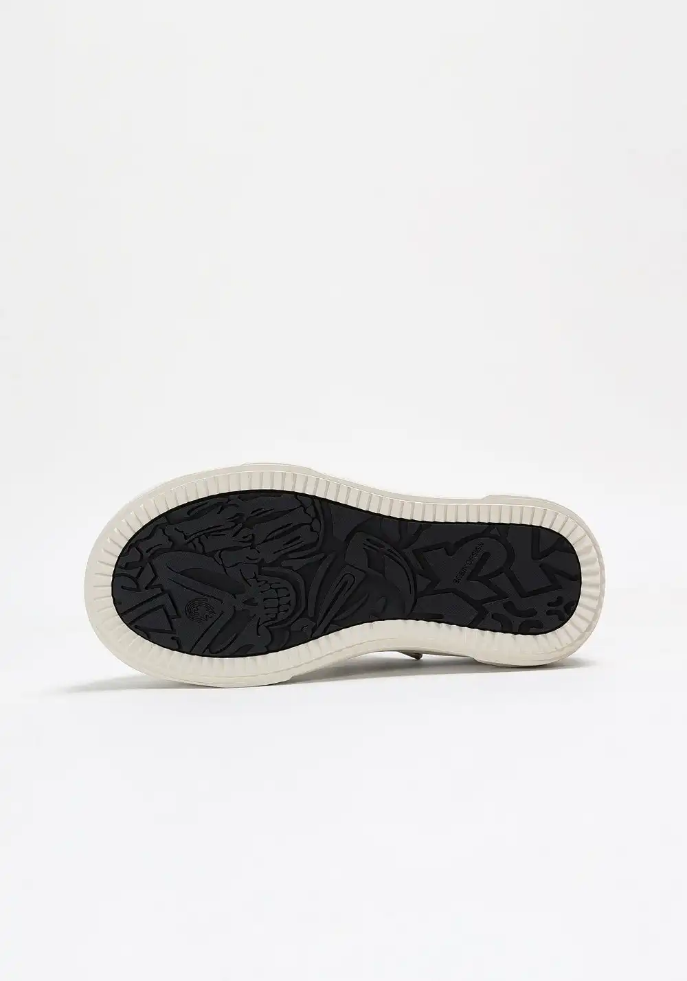 ADC丨Bare Look Washed Denim Platform Sneakers