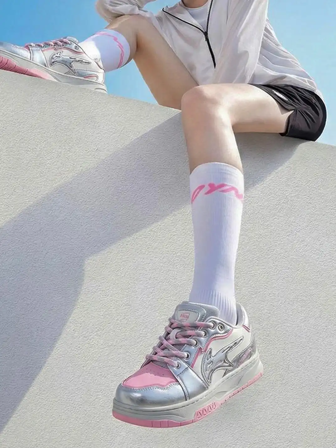 ADC丨K Series Suede Platform Sneakers
