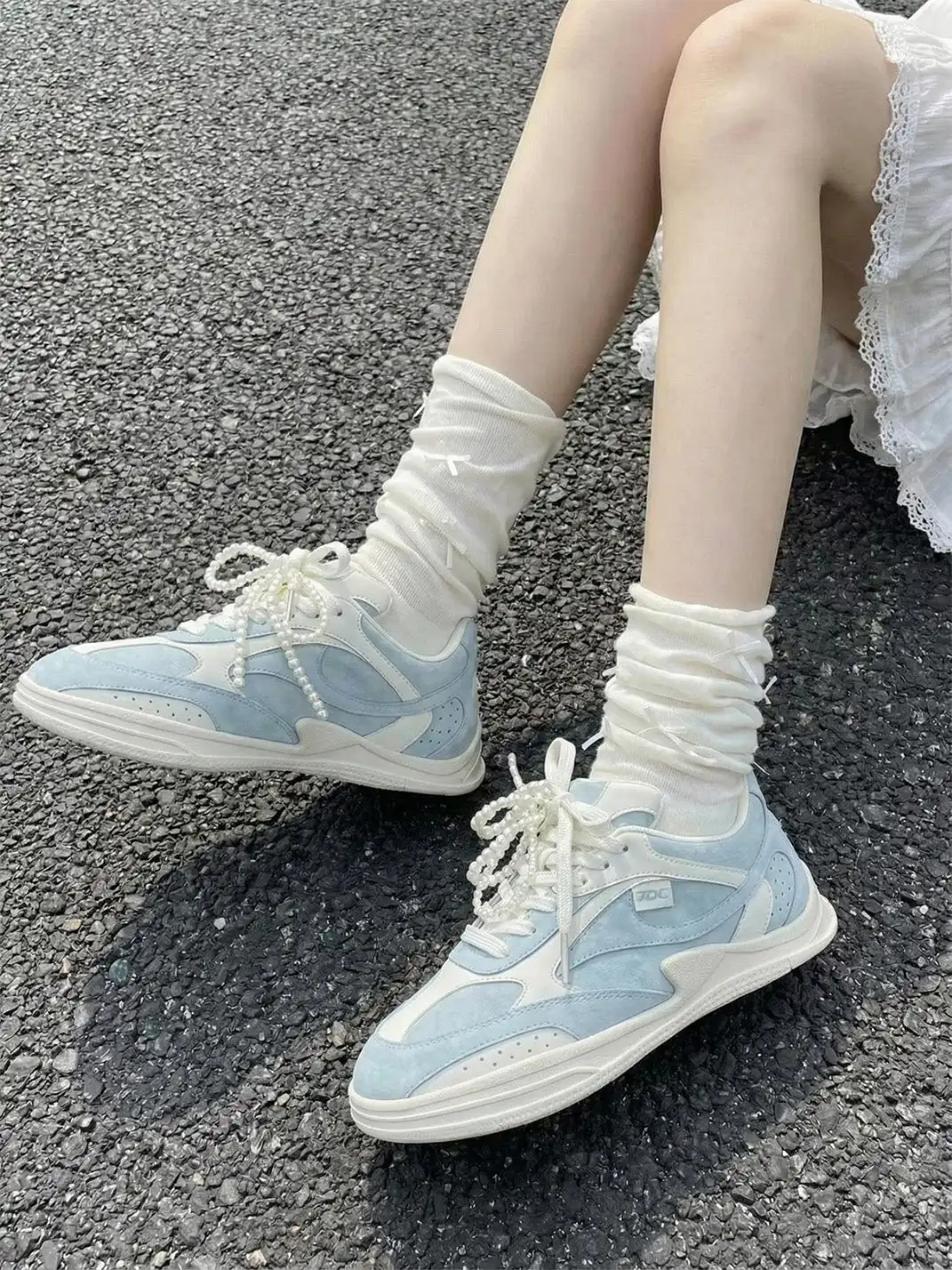 ADC丨Pearl Trim German Trainer Sneakers