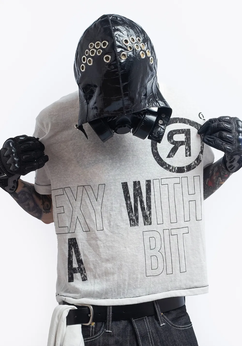 FVVO丨“SEXY WITH A BIT”DTG Printed T-Shirt-White