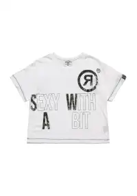 FVVO丨“SEXY WITH A BIT”DTG Printed T-Shirt-White